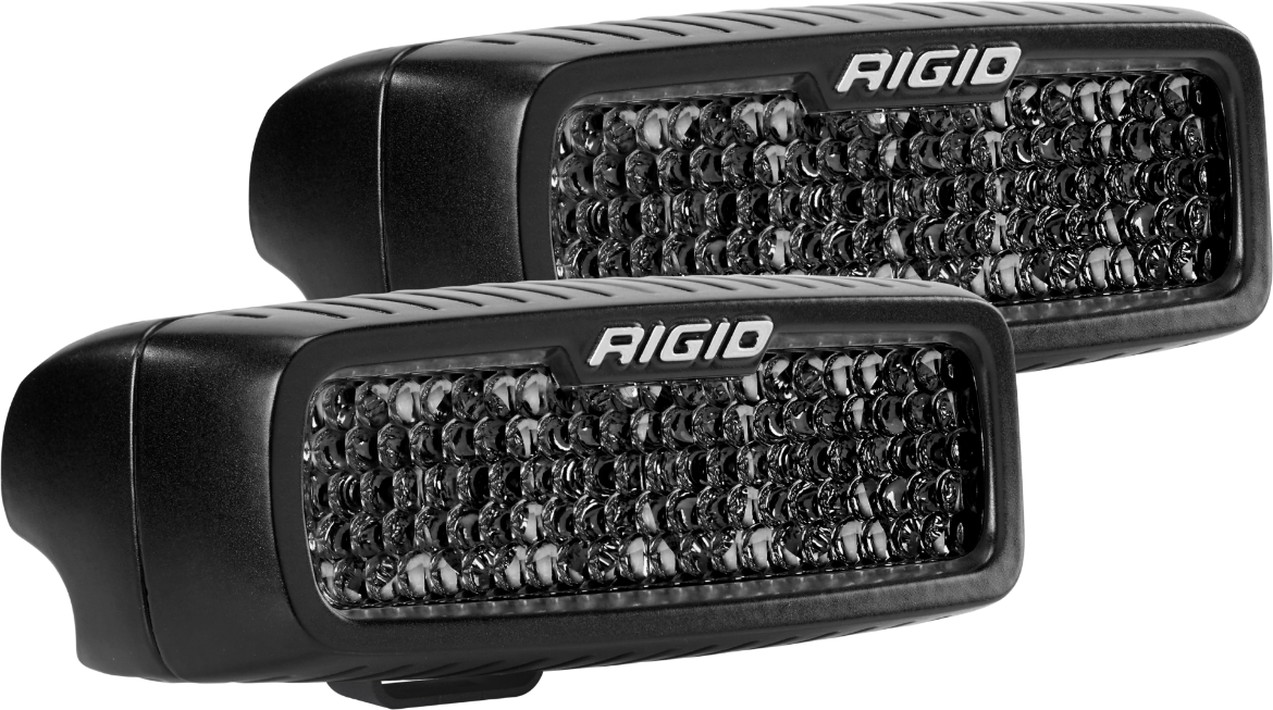 Picture of Spot Diffused Midnight Surface Mount Pair SR-Q Pro RIGID Industries